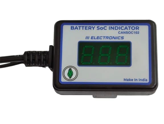 CANSOC102 CAN SOC meter with green LED display