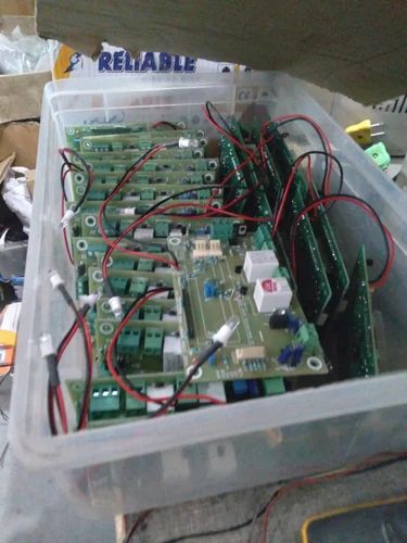 Electronic jacquard controller cards